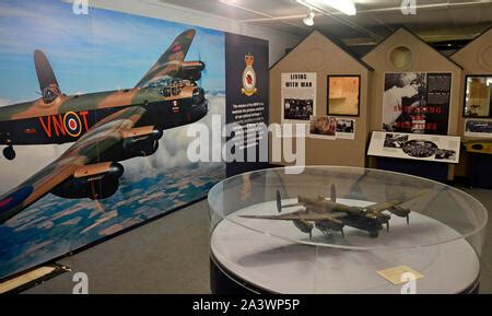 The Visitor Centre at the Battle of Britain Memorial Flight at RAF ...