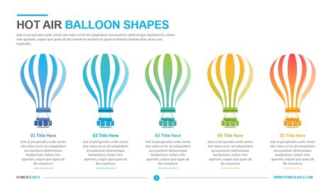 Hot Air Balloon Template | Download Shapes | PowerSlides™