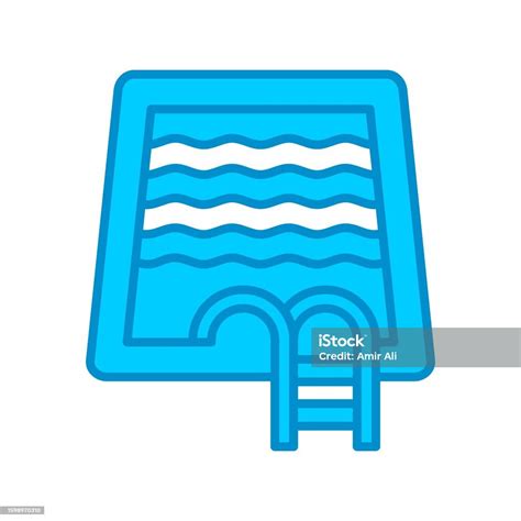 Swimming Pool Icon Stock Illustration - Download Image Now - Design, Icon, Illustration - iStock