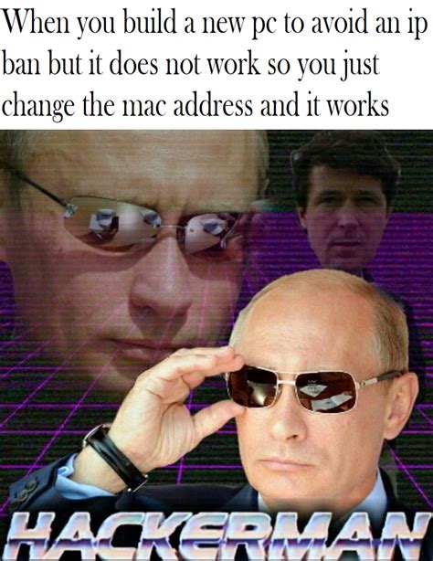 Is the Putin "Hackerman" meme still have value or is it normie? : r/MemeEconomy