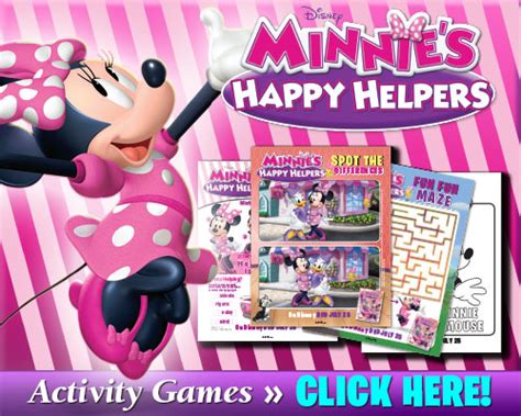 Minnie's Happy Helpers New on DVD *Free Activity/Game Printables* - Parenting In Progress