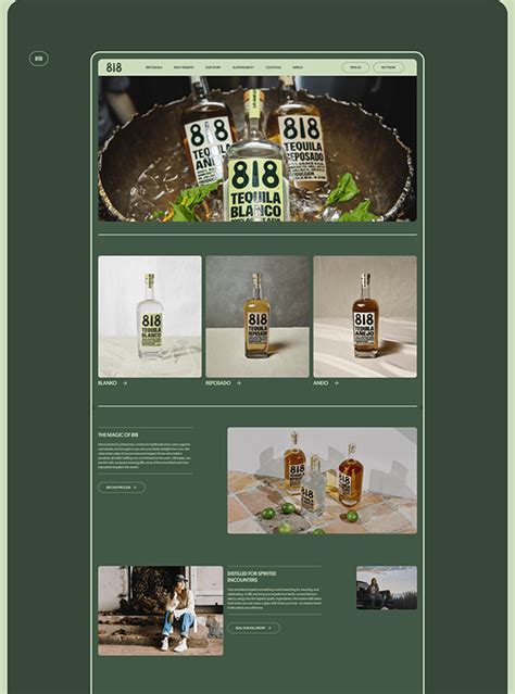 818 tequila on Behance