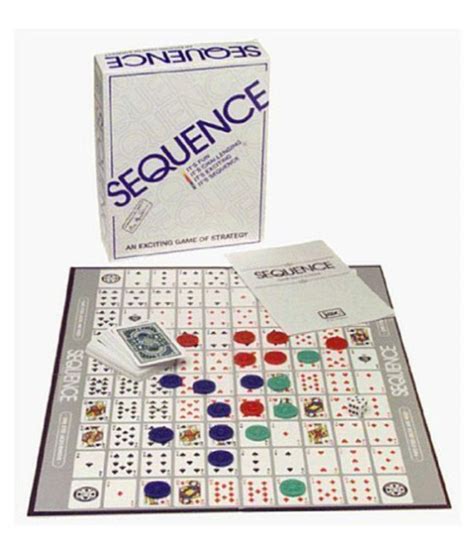 Sequence Board Game An Exiting Game of Strategy Board Game - Buy ...