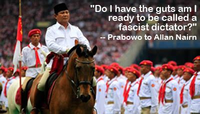 East Timor and Indonesia Action Network: Prabowo on Santa Cruz massacre, being a fascist dictator