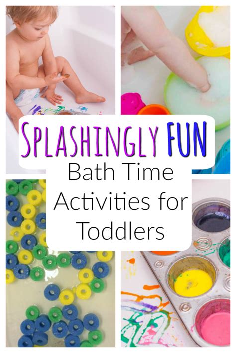 Splashingly Fun Bath Time Activities for Toddlers! - How Wee Learn