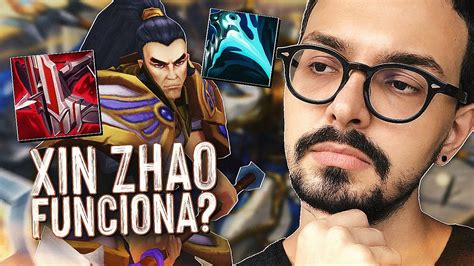 XIN ZHAO FUNCIONA NA TOP LANE??? - YouTube