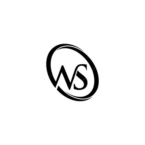 Premium Vector | Ws logo design