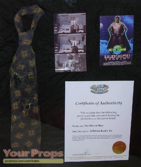 The Meteor Man Jefferson Reed`s (Meteor Man) Tie original movie costume