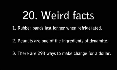 Weird Science Facts That Are Absolutely True Oddee