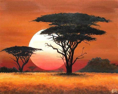 Pin by Nataly on Artes de dibujo | Sunset painting, Landscape paintings acrylic, Landscape paintings