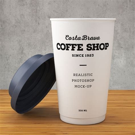 Paper Coffee Cup Mockup - Free PSD Templates - HD Stock Images