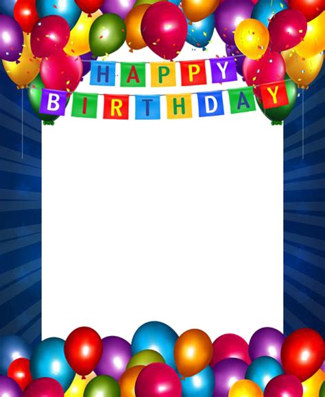 Birthday Collage Frame PNG Clipart | PNG All