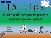 Business process analyst resume sample pdf ebook