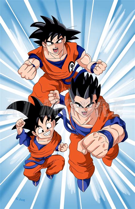 Goku Gohan And Goten Goku Pics Dragon Ball Z Gohan And Goten | Hot Sex ...