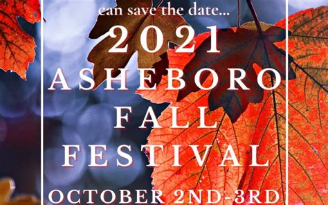 Asheboro Fall Festival Cancelled - Randolph Record