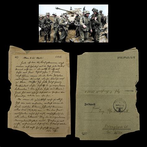 1941-44 KIA Named German Soldier's Combat Letters — Premier Relics