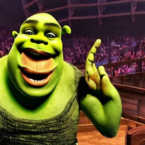 Shrek Farting Olympics | Stable Diffusion