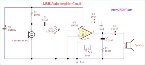 LM386 Audio Amplifier Circuit