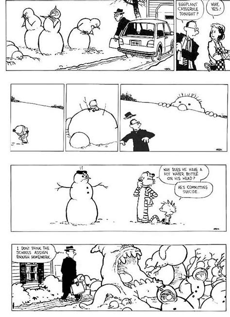 🔥 [50+] Calvin and Hobbes Snowman Wallpapers | WallpaperSafari