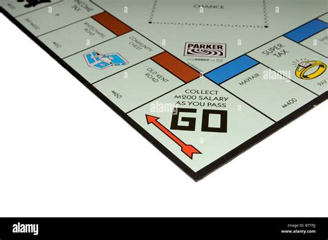 Monopoly Board Go start of game Stock Photo: 32501242 - Alamy