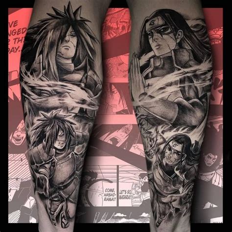 AnimeTattoo † Artist Credit on Instagram: “WONDERFUL Tattoo of Senju ...