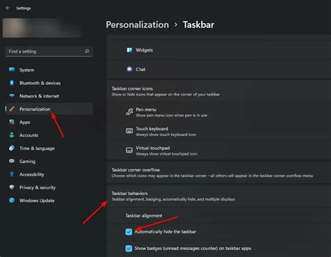 How to Hide Taskbar on Windows 11