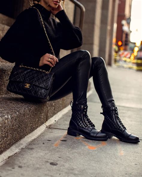 6 Ways to Wear Combat Boots This Fall - Mia Mia Mine in 2020 | Combat boot outfits, Combat boots ...