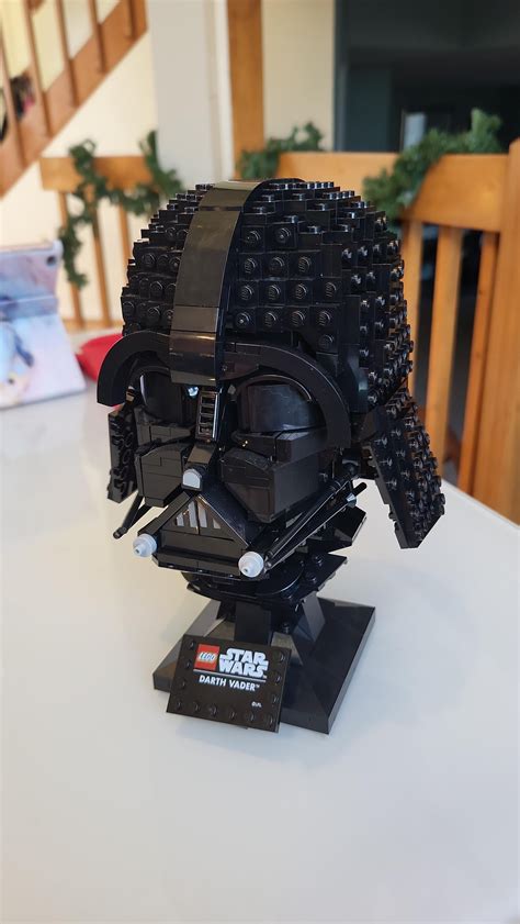 Finnally finished my vader head : r/legostarwars