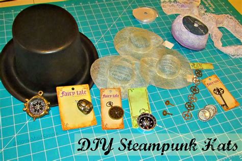 DIY Steampunk Hats | Home Maid Simple