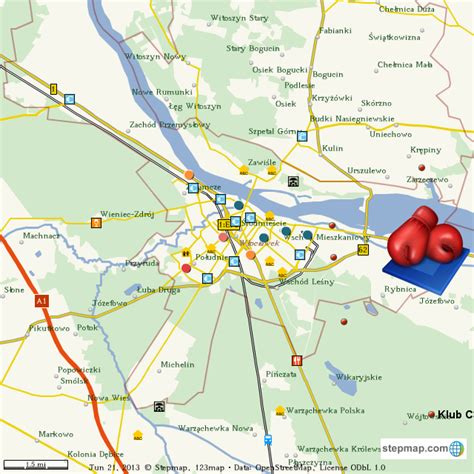 StepMap - wloclawek - Landkarte für World