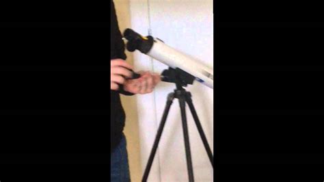 Edu science 50-600 telescope how to set up - YouTube