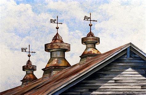 506 - Vintage Barn Roof Cupolas by Larry & Linda Dunlap | Barn roof ...