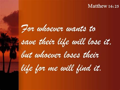 Matthew 16 25 But Whoever Loses Their Life Powerpoint Church Sermon | PowerPoint Templates ...