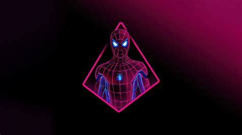 Neon Spiderman 4k Wallpaper,HD Superheroes Wallpapers,4k Wallpapers ...