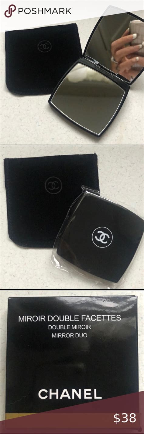 Chanel Makeup Mirror Compact Duo | Chanel makeup, Makeup mirror, Chanel