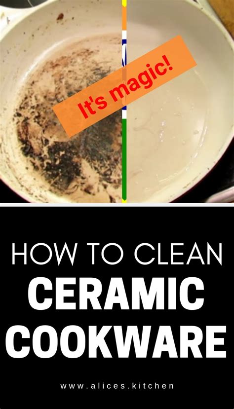 How to Clean Ceramic Cookware | Cleaning pans, Cleaning burnt pans, Ceramic cookware