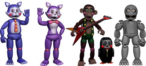 FNAC Rockstar Animatronics by Thunderstudent on DeviantArt