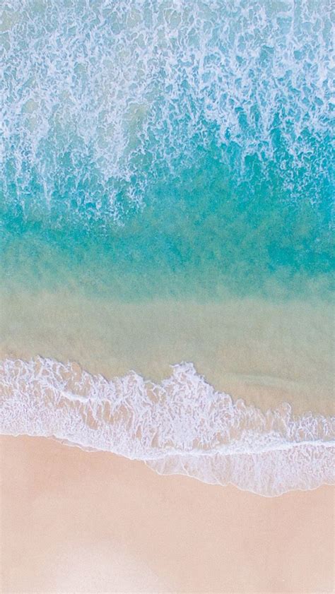 Blue sea beach iPhone Wallpapers Free Download