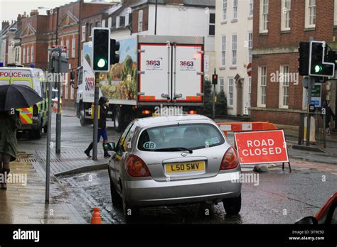 Worcester Flooding 2014 Stock Photo - Alamy