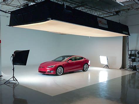 Behind-the-scenes of my Studio Car Shoot with a Telsa Model S - KelbyOne Insider