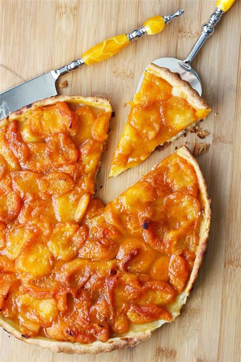 French Apricot Tart Recipe | Tarte Aux Abricot