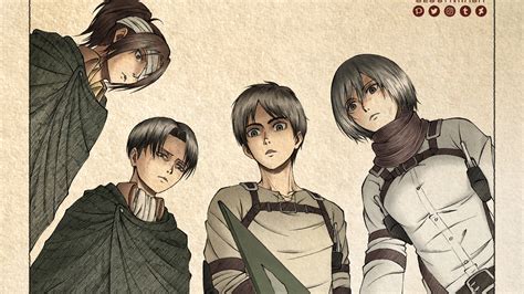 Eren Yeager Hange Zoe Levi Ackerman Mikasa Ackerman HD Levi Ackerman ...