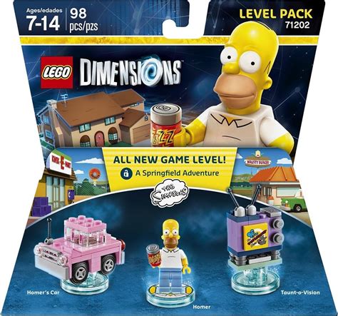 Warner Bros Lego Dimensions Simpsons Level Pack - Simpsons Level Pack Edition : Amazon.ca: Jeux ...