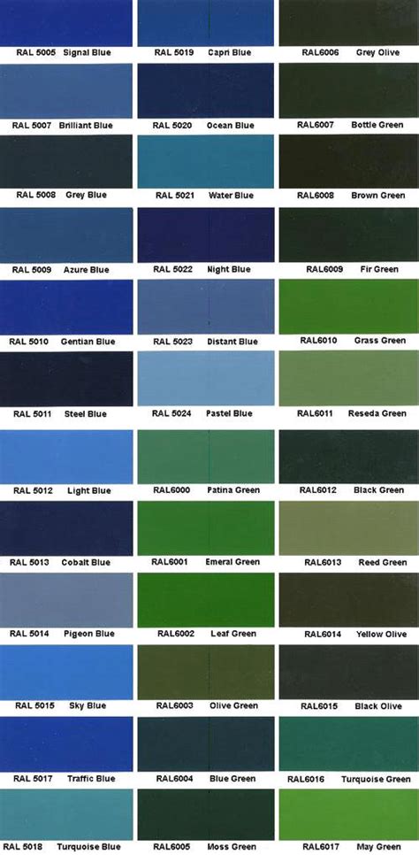 RAL Color Deck Ral Color Chart, Ral Colour Chart, Paint, 48% OFF