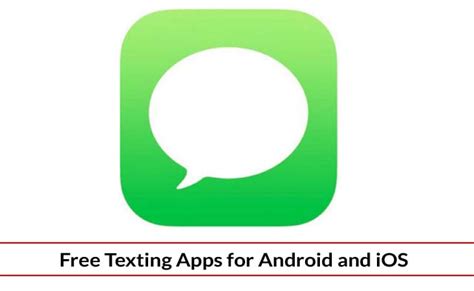 Texting Apps : Android and iOS as alternative apps for default SMS app