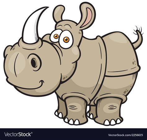 Rhino Royalty Free Vector Image - VectorStock