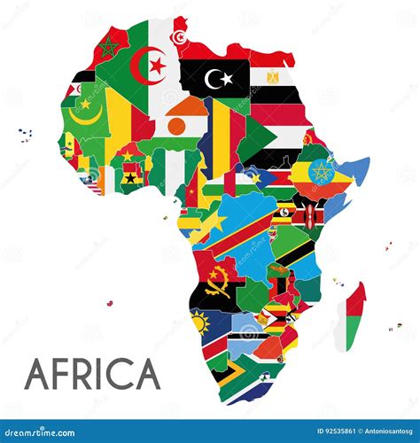 Best Photos Of Africa Flag Map Africa Map With Flags Africa Map | sexiezpix Web Porn