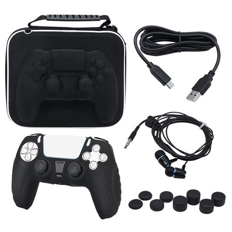 Ortz PS5 Accessories, Playstation 5 Accessories Set, Includes PS5 Headphones, 8 PS5 Analog Thumb ...