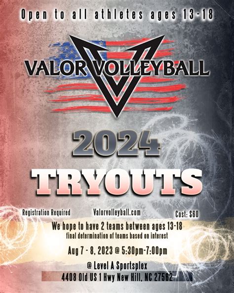 2024 Season Tryouts – Valor Volleyball Club