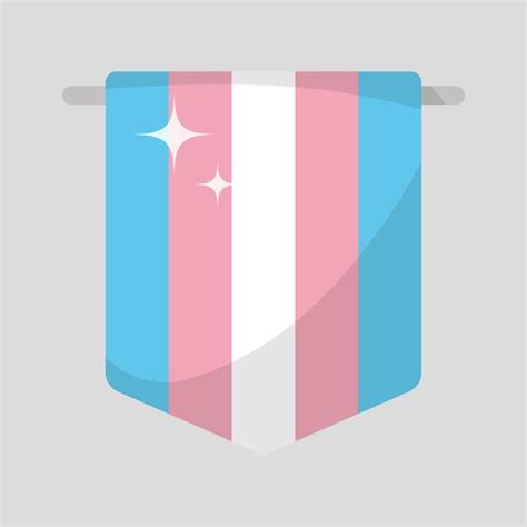 Premium Vector | Transgender flag vector illustration